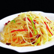Chili And Sour Shredded Potato 酸辣土豆丝